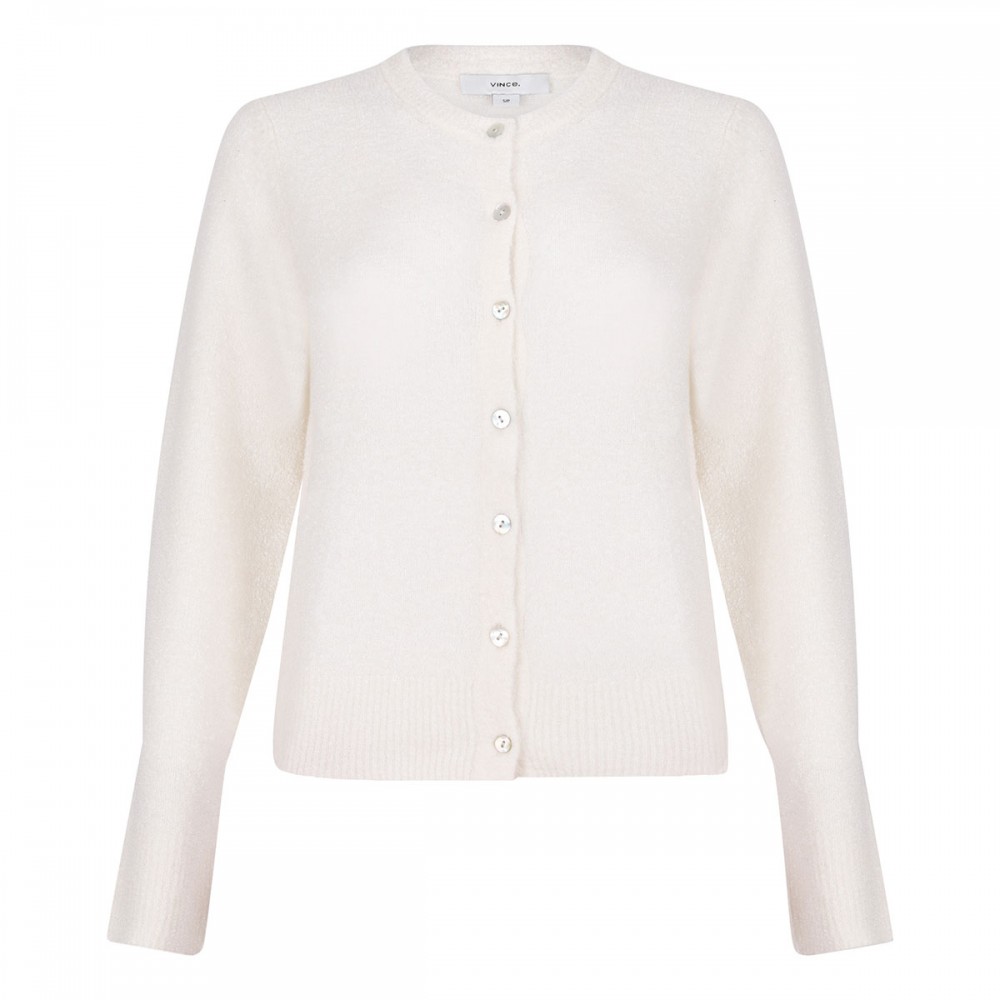 Soft bouclé cardigan