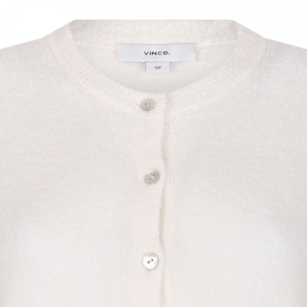 Soft bouclé cardigan