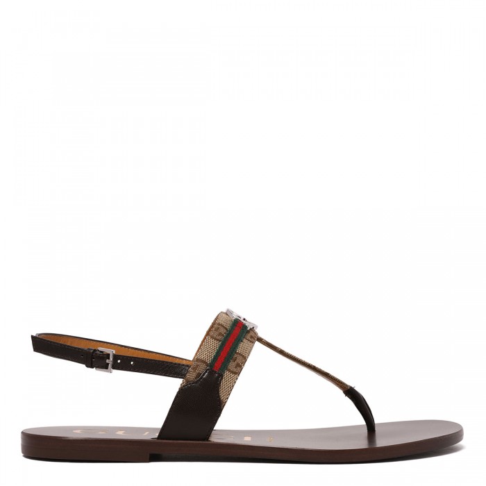 Interlocking G Web sandals