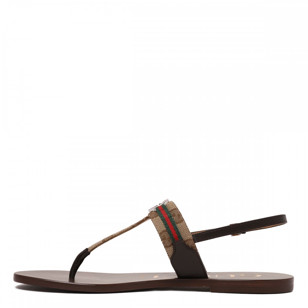 Interlocking G Web sandals