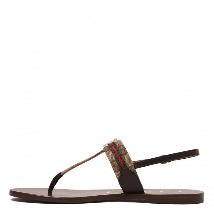 Interlocking G Web sandals