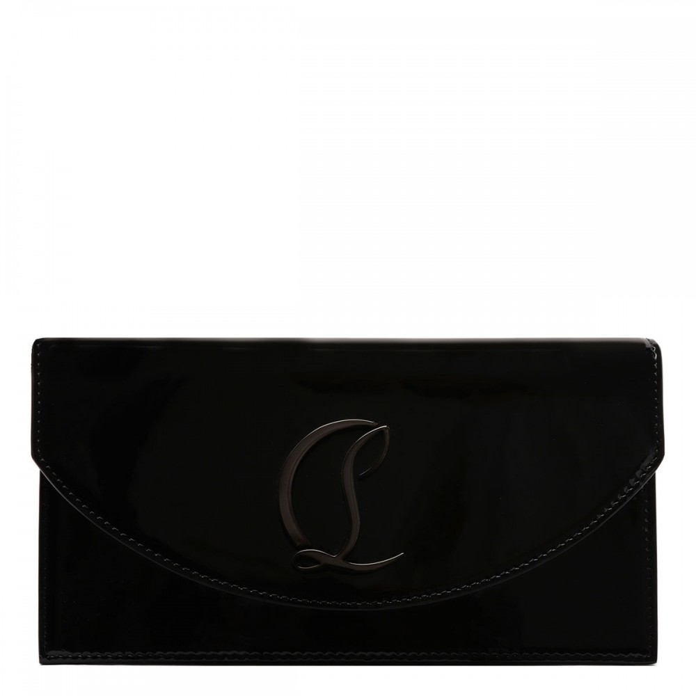 Loubi54 black clutch