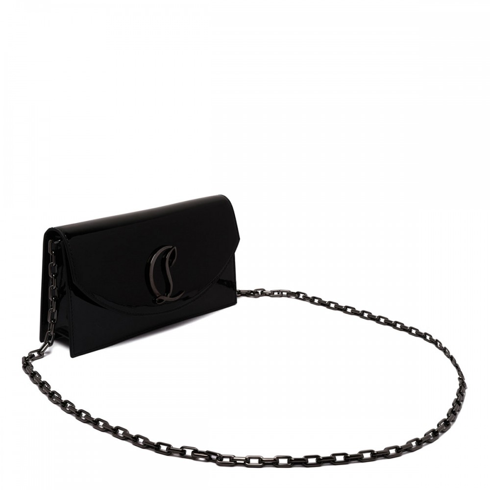 Loubi54 black clutch