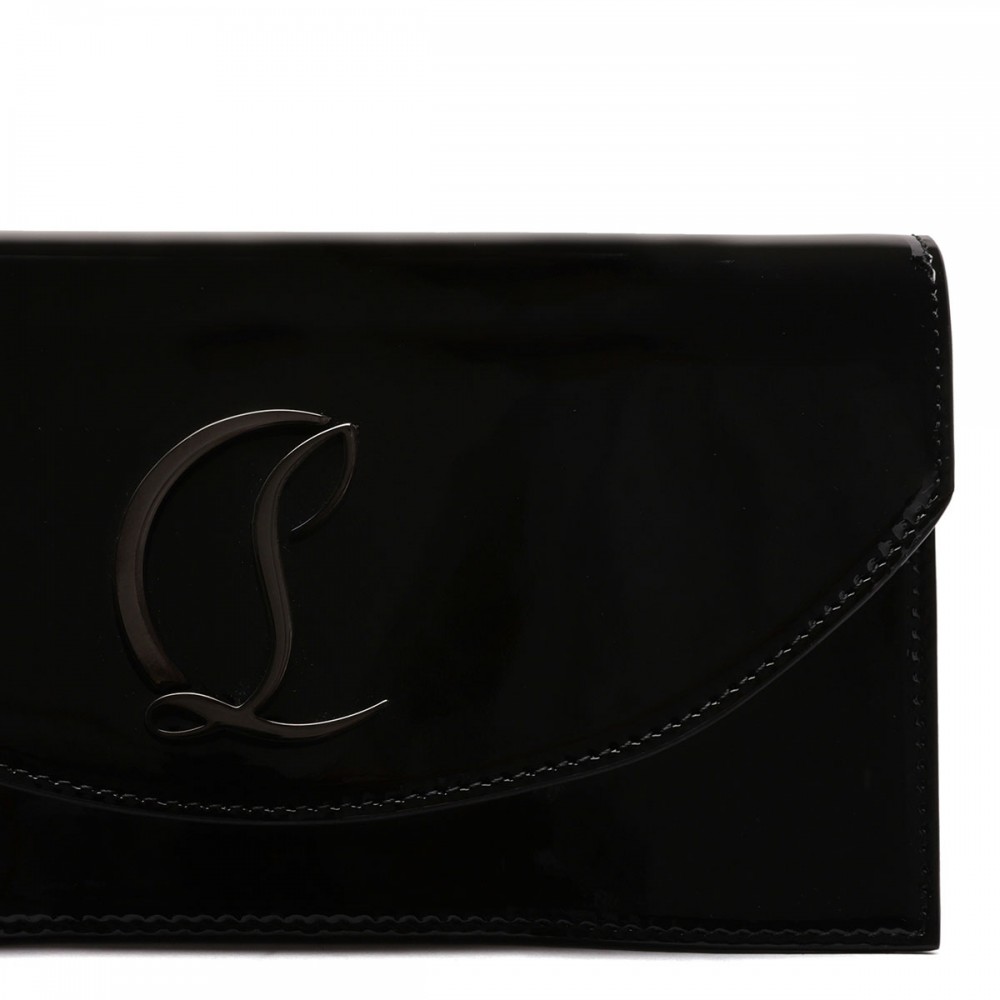 Loubi54 black clutch