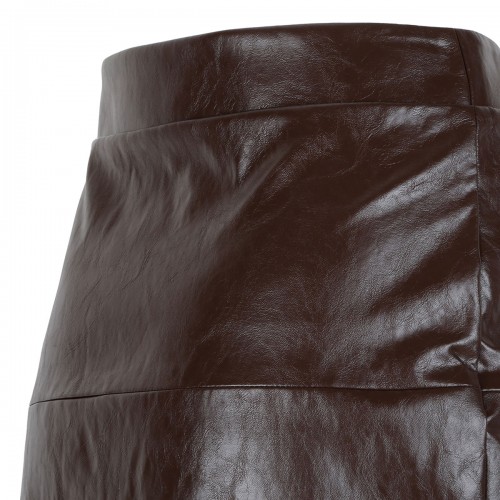 Faux leather pencil skirt 2
