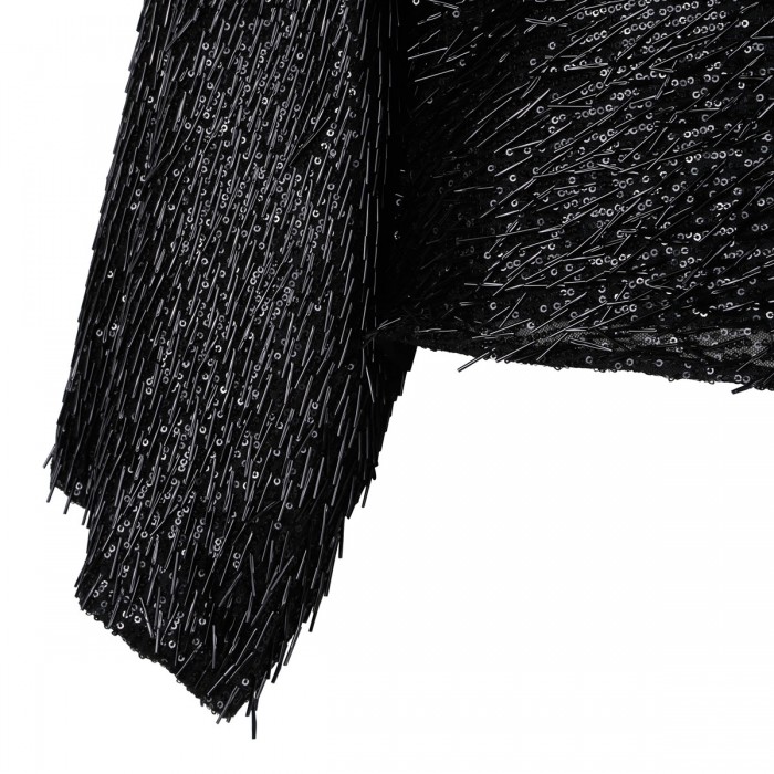 Sequin one-shoulder top