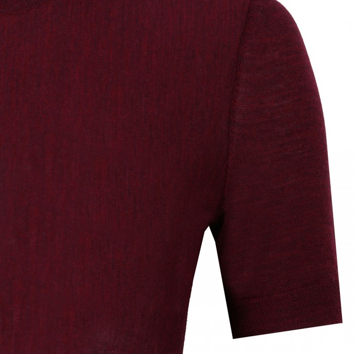 Wool knit skater dress