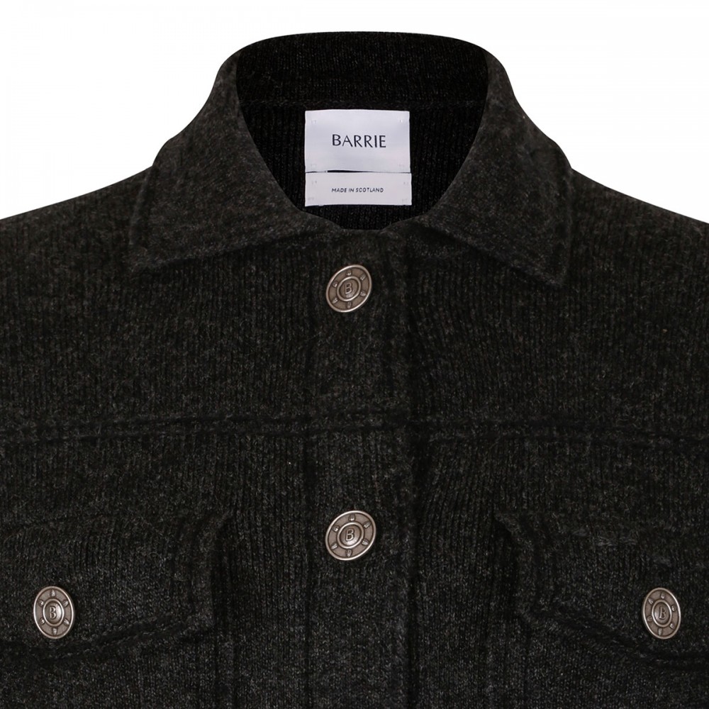 Black cashmere blend jacket