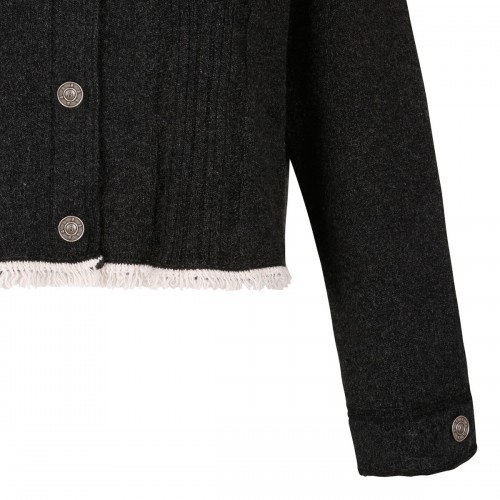 Black cashmere blend jacket 2