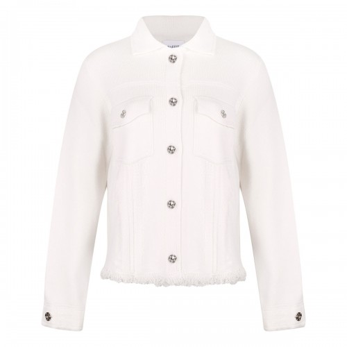 Snow white cashmere blend...