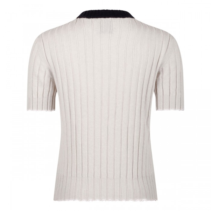 Ribbed cashmere pullover