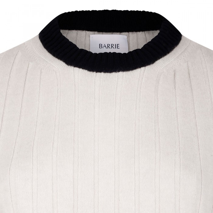 Ribbed cashmere pullover