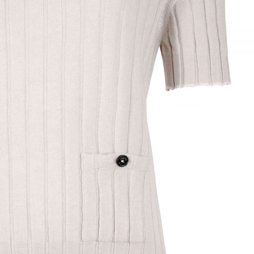 Ribbed cashmere pullover