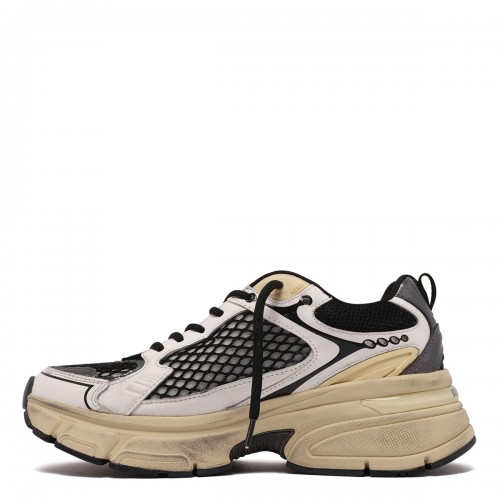 LightStar black net sneakers 2