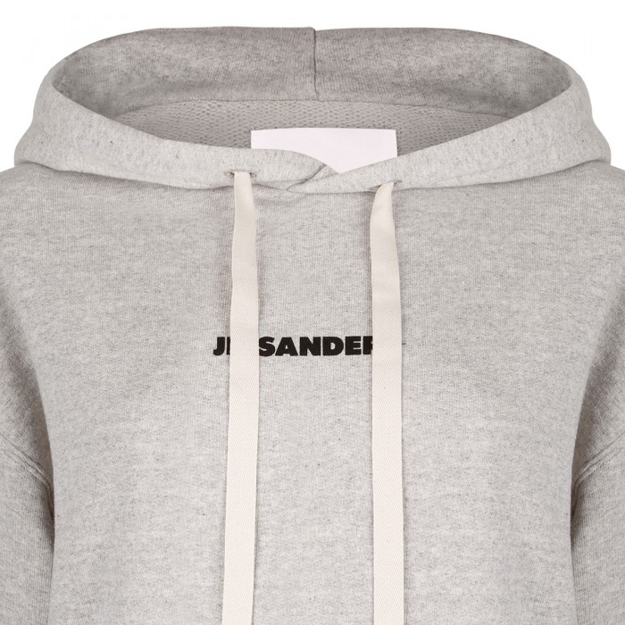 Cotton logo hoodie