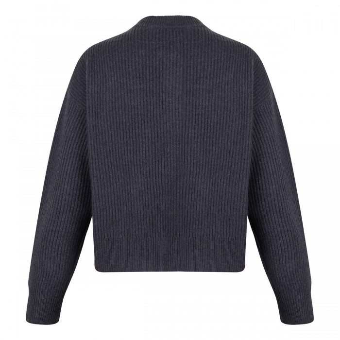 Ribbed knit cardigan