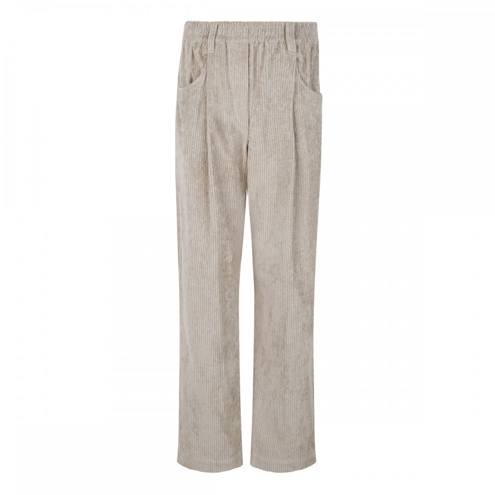 Corduroy baggy pants