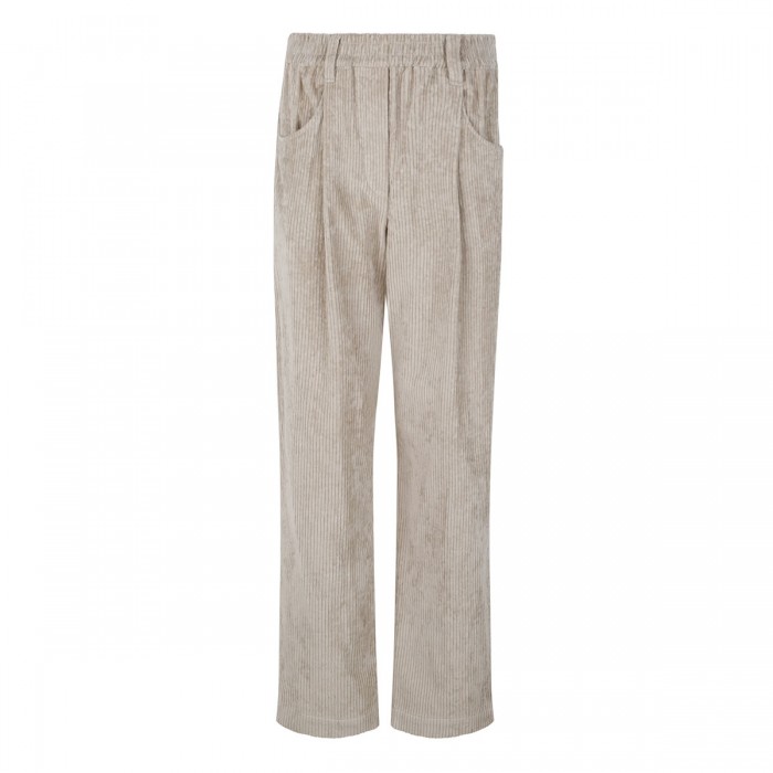 Corduroy baggy pants