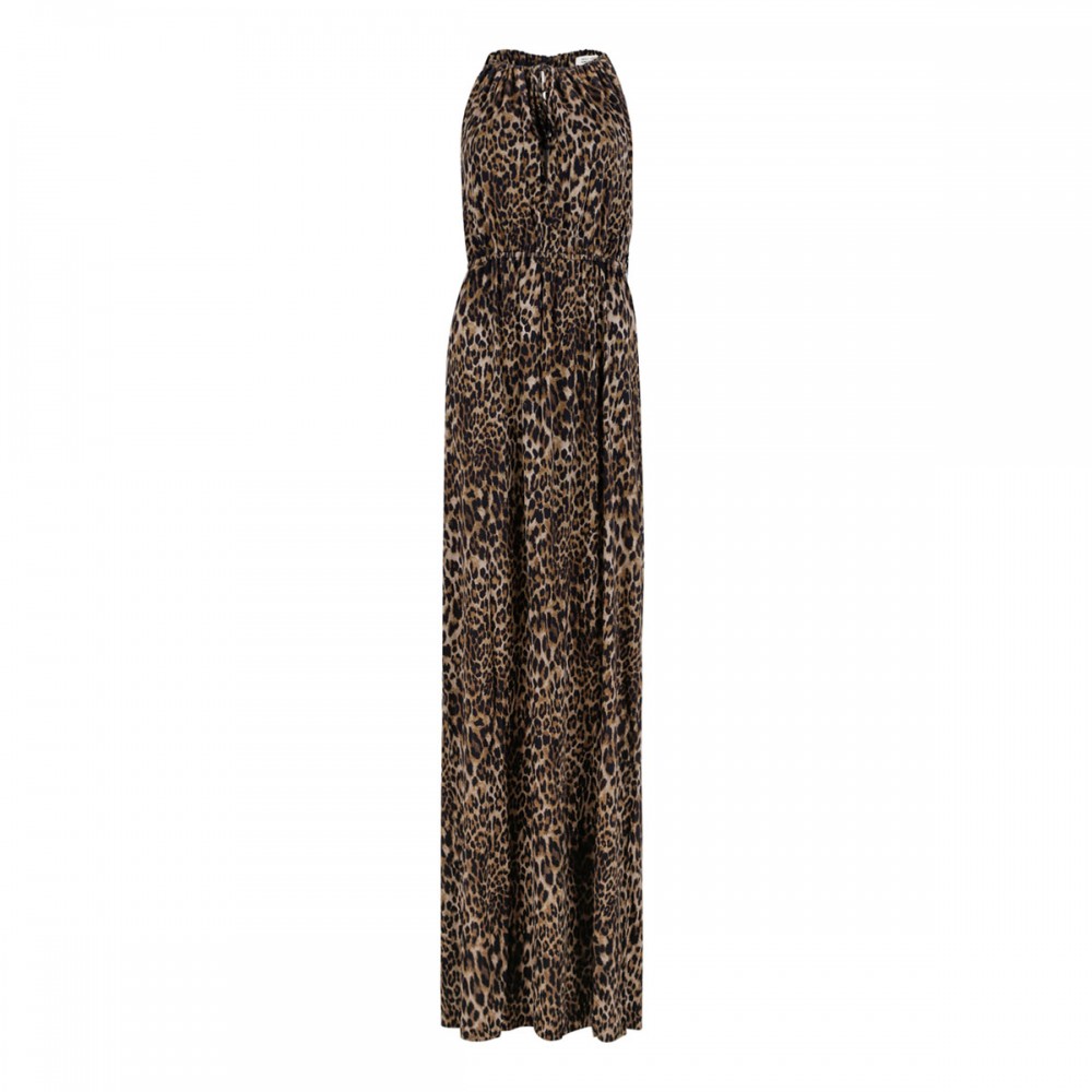 Vesper leopard dress