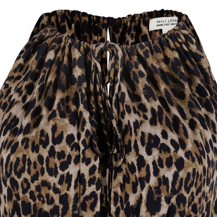 Vesper leopard dress