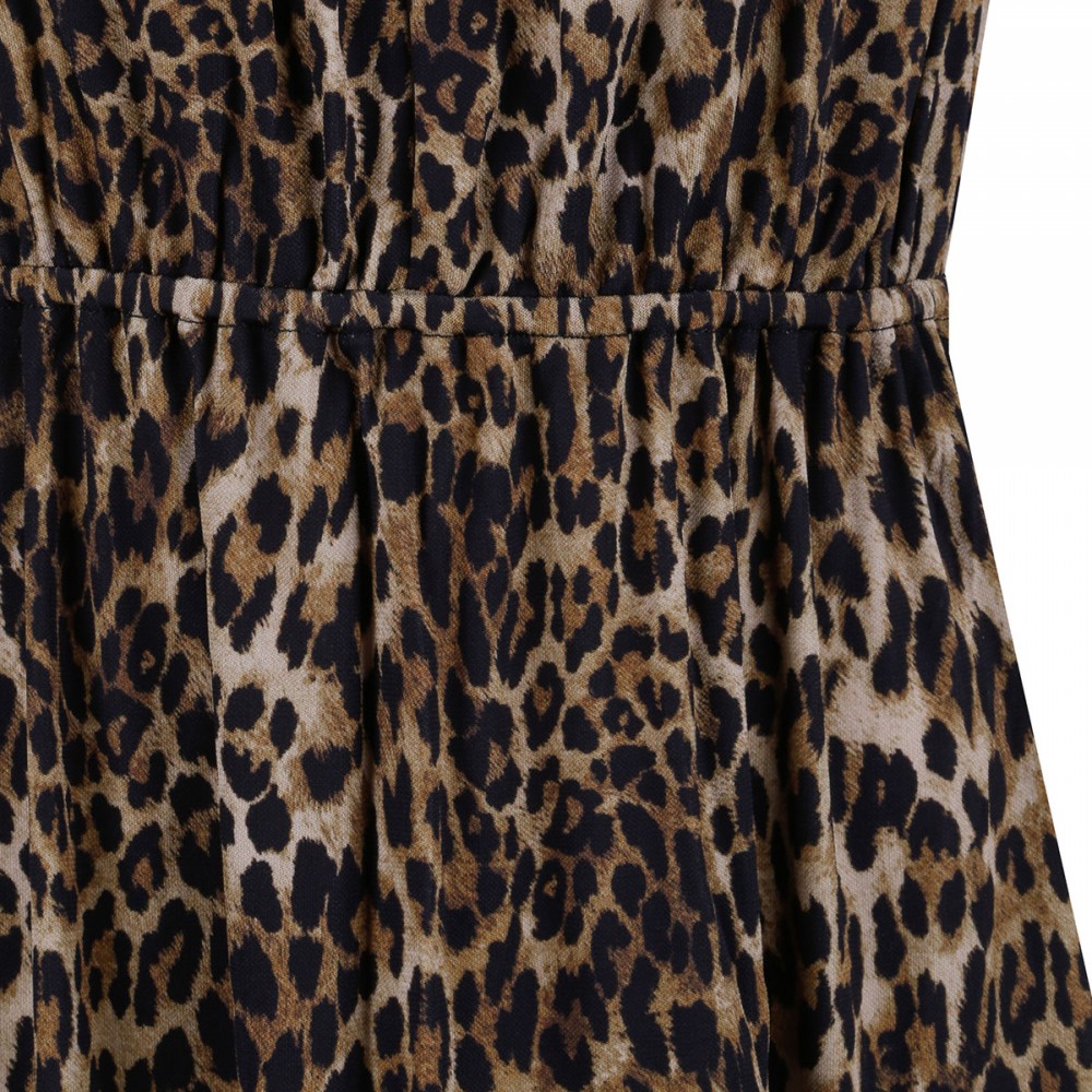 Vesper leopard dress