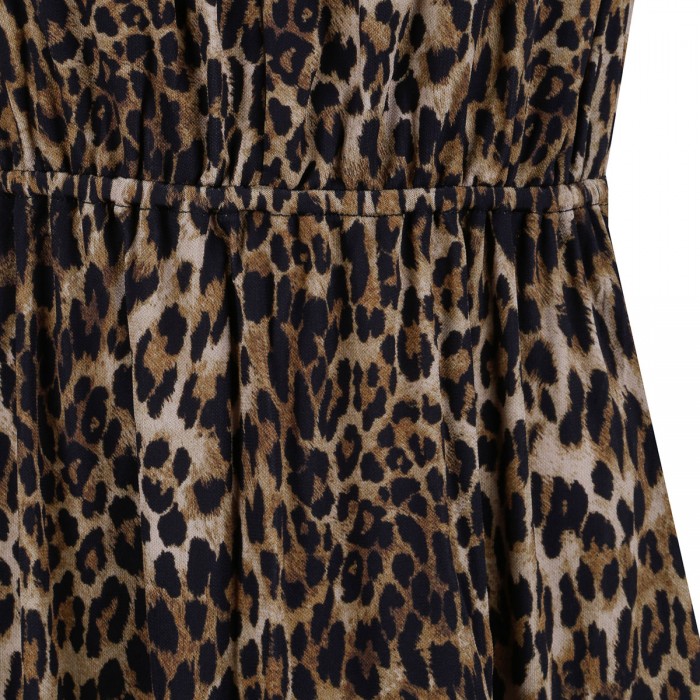 Vesper leopard dress