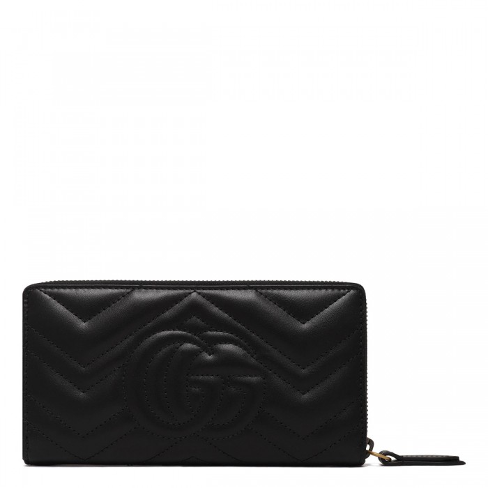 GG Marmont zip around wallet