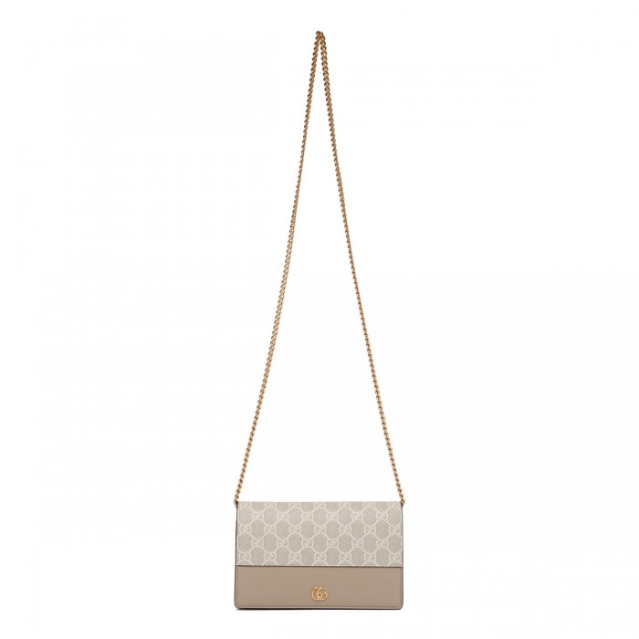 GG Marmont wallet on chain