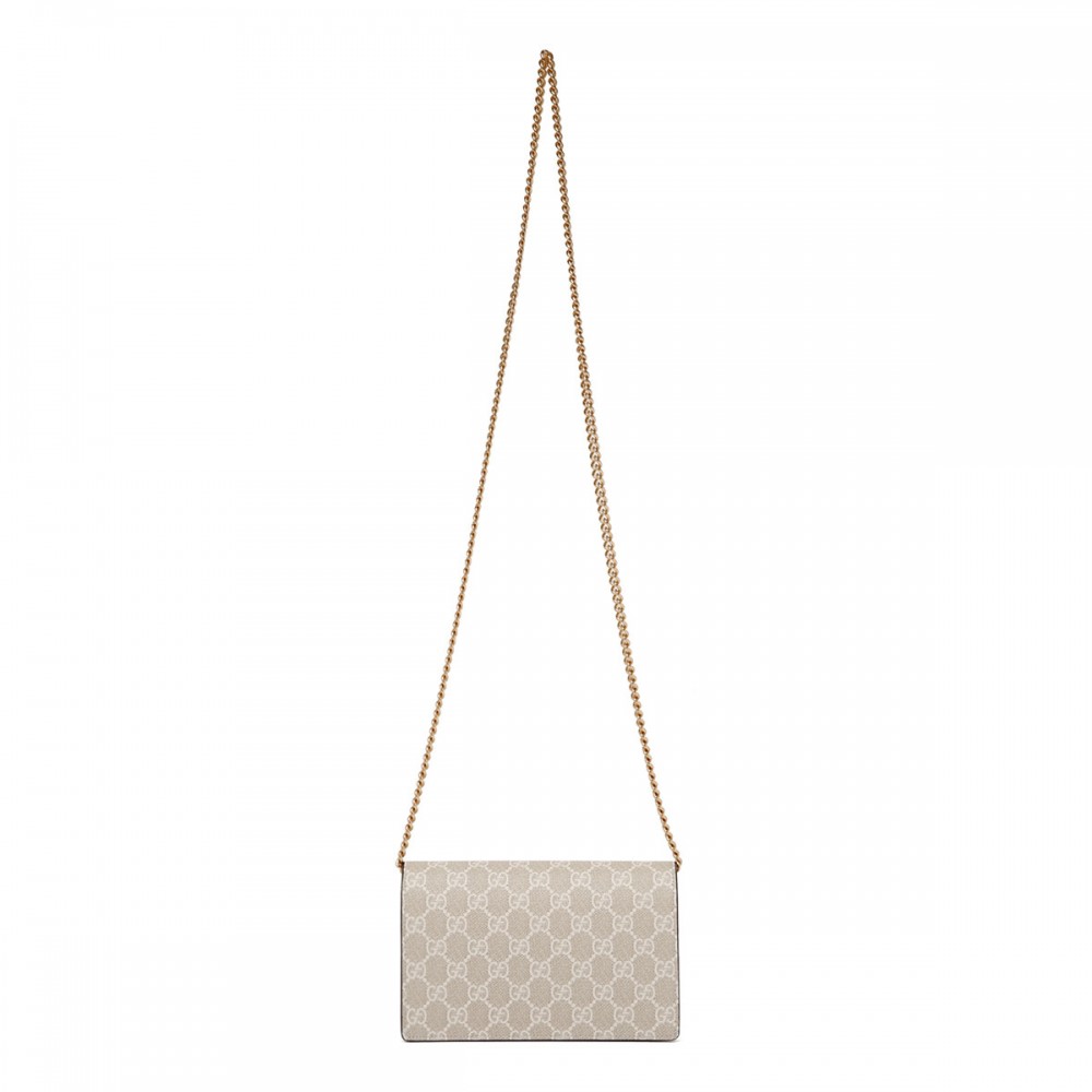 GG Marmont wallet on chain