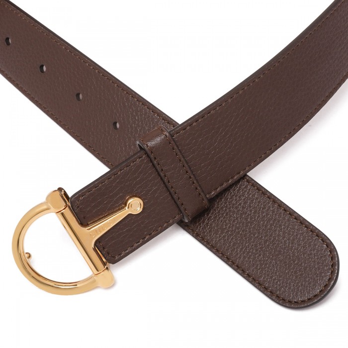Half-Horsebit buckle belt
