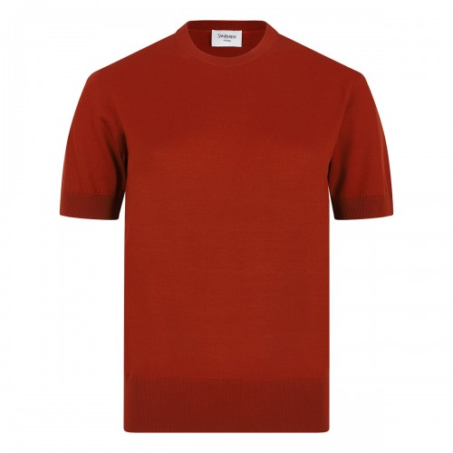 Wool T-shirt sweater