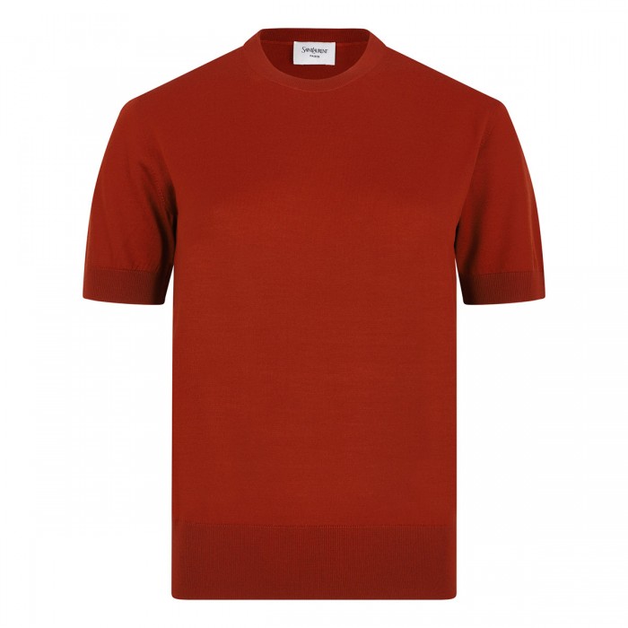 Wool T-shirt sweater