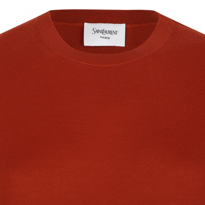 Wool T-shirt sweater