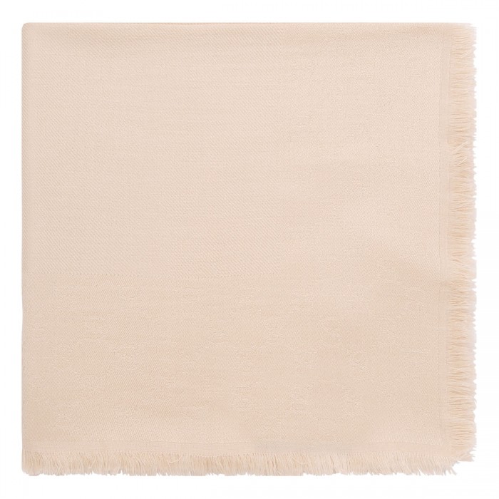 GG wool silk jacquard scarf