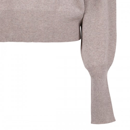 Beige wool sweater 2