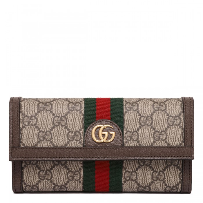 Ophidia GG continental wallet