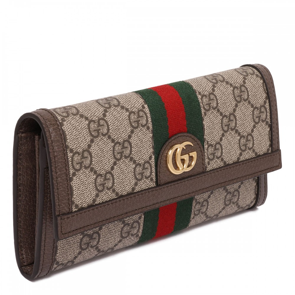 Ophidia GG continental wallet
