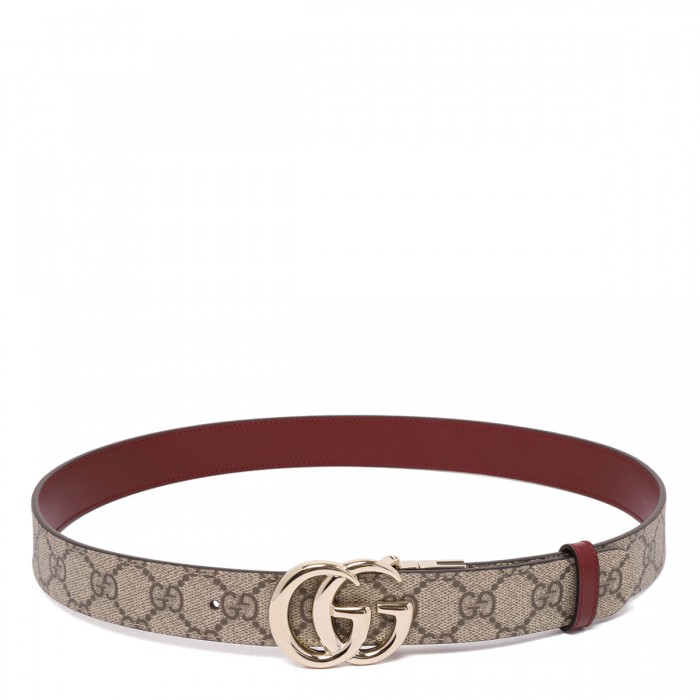 Reversible GG Marmont wide belt