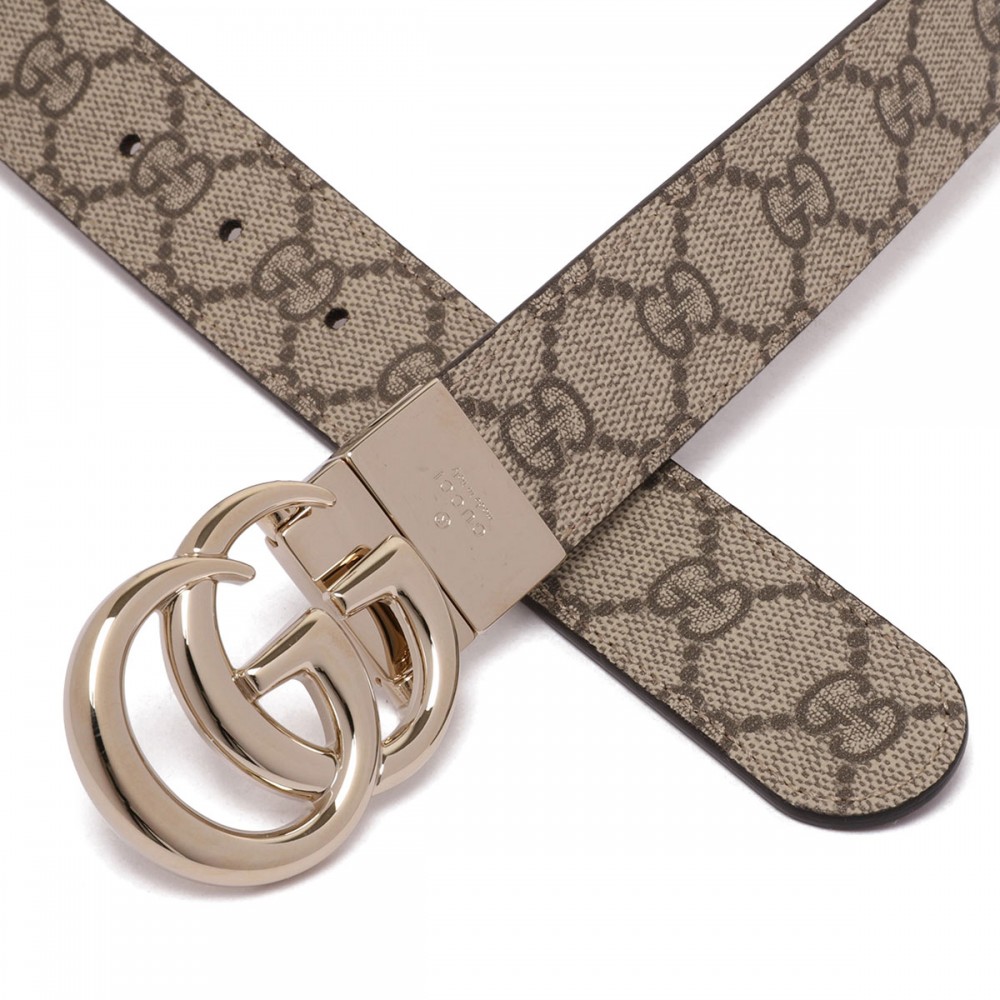 Reversible GG Marmont wide belt