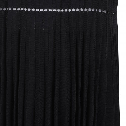 Pleated knit mini dress 2