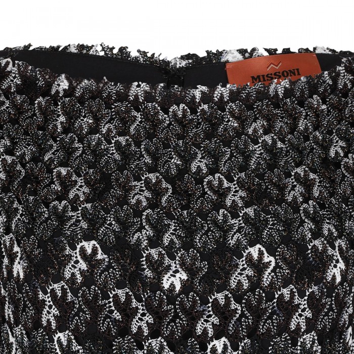 Embroidered lace long dress