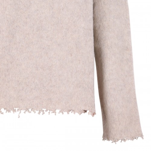 Wool blend boat-neck sweater 2