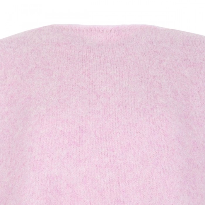 Wool blend boat-neck sweater