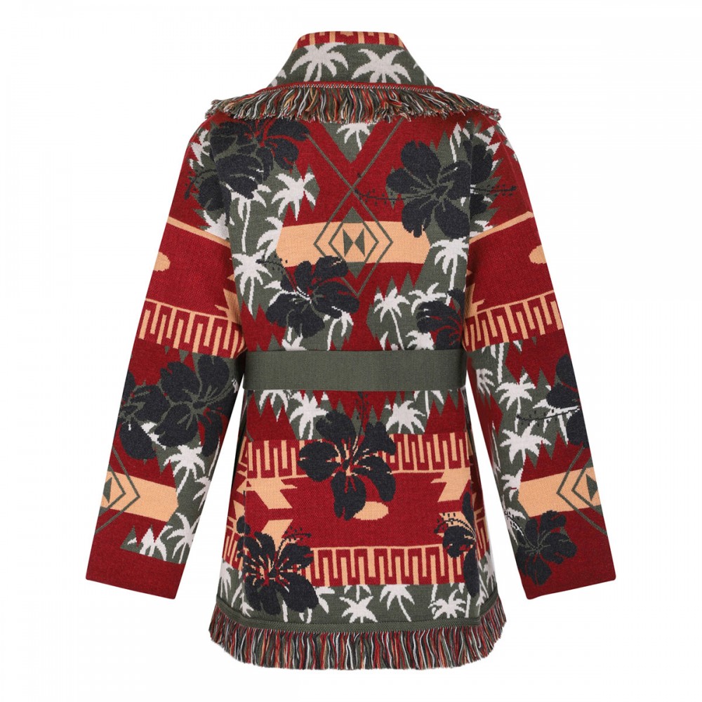 Hibiscus Bloom cardigan