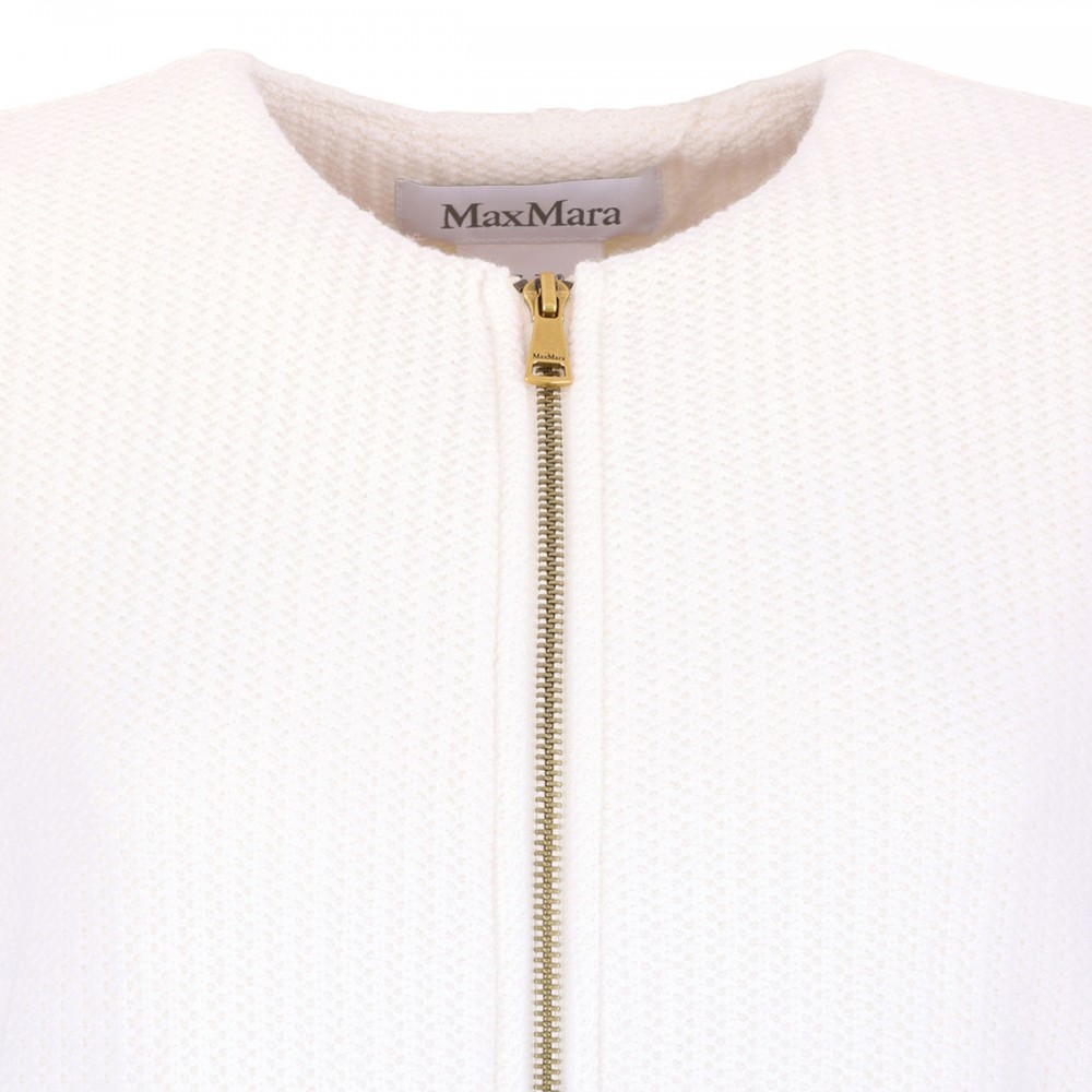 Cirino wool and cashmere knit jacket