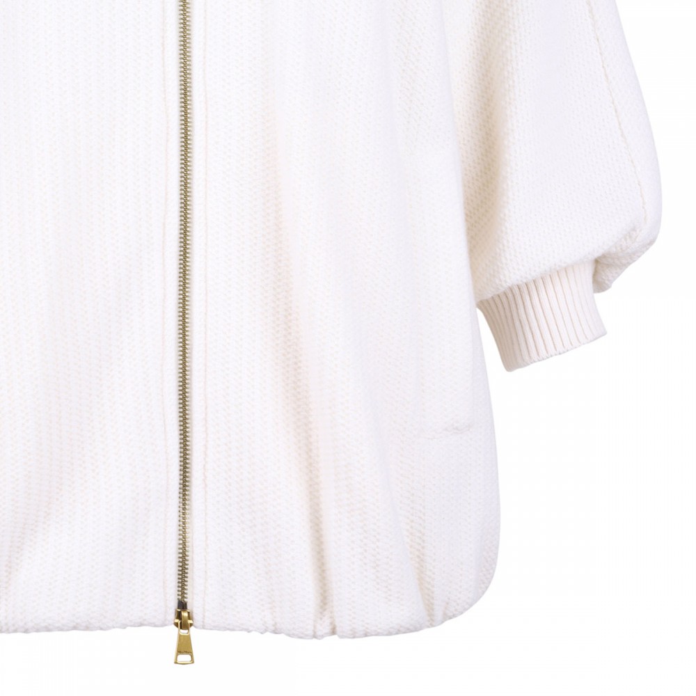 Cirino wool and cashmere knit jacket