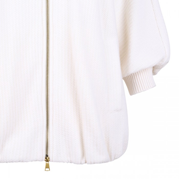 Cirino wool and cashmere knit jacket