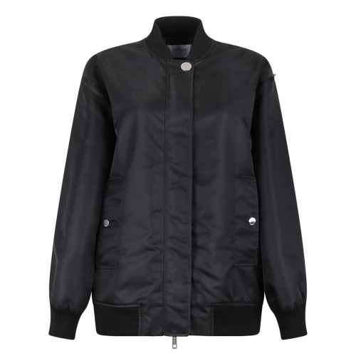 Agape twill bomber jacket