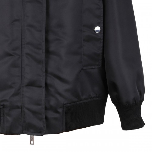 Agape twill bomber jacket 2