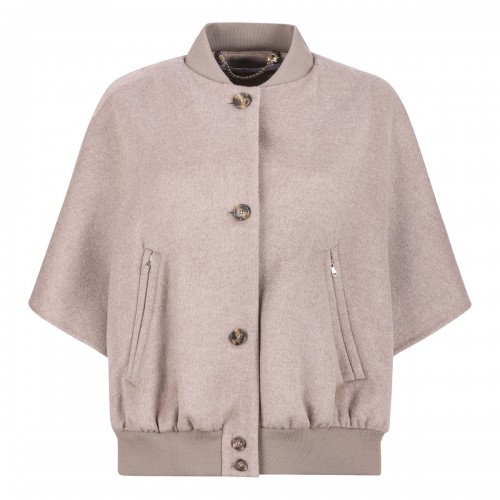 Leticia cashmere cape